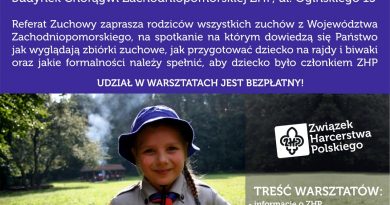 Warsztaty dla rodziców wszystkich Zuchów! Warsztaty dla rodziców wszystkich Zuchów!